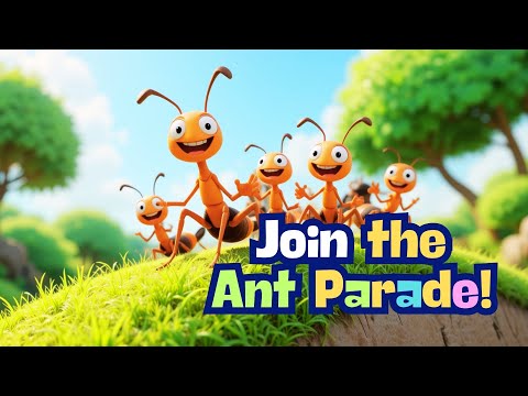 🐜 Ants on Parade | Fun Kids Song About Teamwork & Nature 🎵