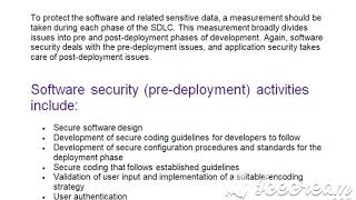 تصميم برمجيات امنة-Secure software design - SSD lec3 p3