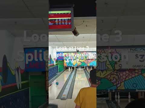 Split Conversion  on lane 3