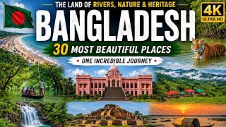 Bangladesh 4K 🇧🇩 Most Beautiful Places in Bangladesh | Complete Travel Documentary | Explore DKL