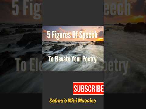 5 Figures of Speech to Make Your Poetry Powerful! #shortsfeed #shorts #learnenglish