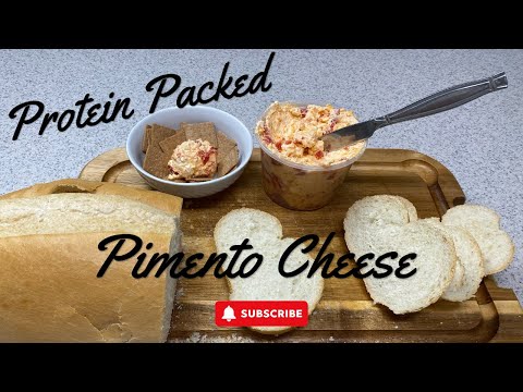 High Protein Mayo-Free Pimento Cheese