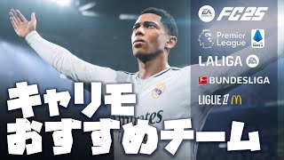 【FC25】キャリモおすすめチーム: 41クラブ【欧州5大リーグ】