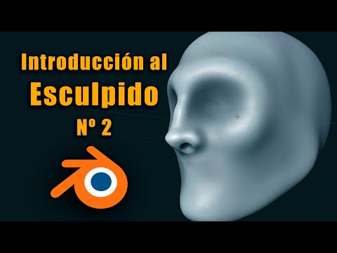 Introducción al Esculpido en Blender Nº 2 - Esculpiendo