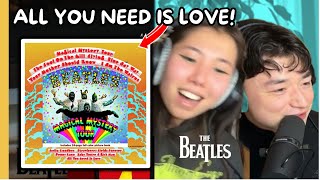 Gen-Z Couple FEEL THE MAGIC listening to "Magical Mystery Tour"