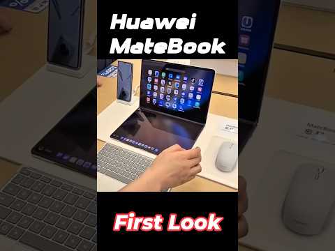 Huawei slimmest Matebook fold #huawei #matebook