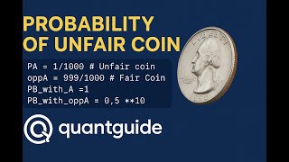 Probability of Unfair Coin I: Quant Interview Question with Bayes' Theorem in Python | QuantGuide IO