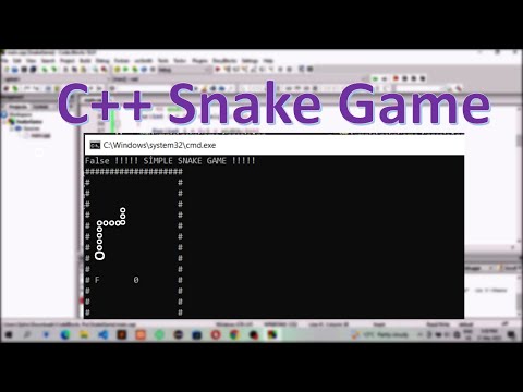 C++ Console Snake Game in 40 minutes