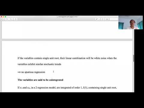 Concept of cointegration part II