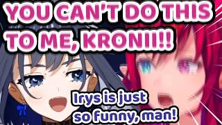 Kronii Just KNOWS How to Handle Princess Irys' Shenanigans