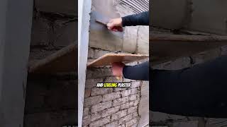 Perfect Wall Plastering Technique Using Stainless Steel Plastering Trowel