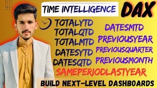 Master DAX Time Intelligence: TOTALYTD, MTD, QTD & SAMEPERIODLASTYEAR Explained | Power Bi Dax