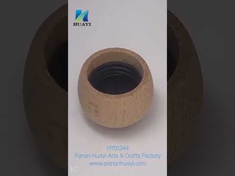 Natural Beech Wood Cap