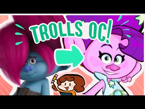Let’s make a Trolls character! 🌺