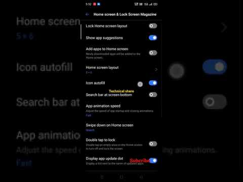 Lock Screen Megazine On/Off kaise kre