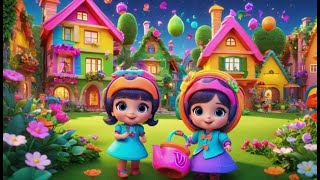 Nine Dancing Dolls Learn to Spell + More Nursery Rhymes & Kids Songs