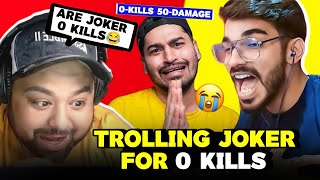Snax Goldy Bhai Trolling Joker For 0 Kills😭BGMI HIGHLIGHT!