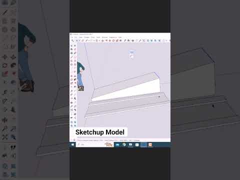 sketchup Modelling Arch Ramp....