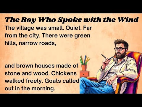The Boy Who Spoke with the Wind || Graded Reader || Improve Your English || English Listening ||