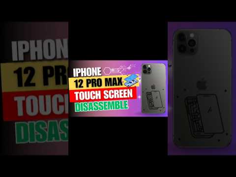 Secret iPhone 12 Pro Max Screen Disassembly Revealed! Watch Now!