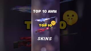 Top 10 AWM Skins | B2k style | AWM | #freefire #trending #shorts | best skins of AWM | @Born2Kill