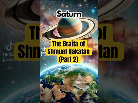 Astrology - The Braita of Shmuel Hakatan (2) - Saturn, Mars, Jupiter, Venus, Mercury