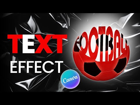 How to Create Text Effect in Canva on Mobile | Canva For Beginners