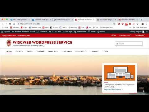 WiscWeb Brown Bag, July 2019