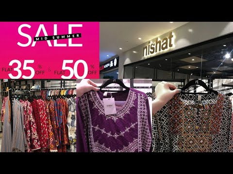 Nishat Mid Summer Sale Flat 35% & 50% OFF | June 2025