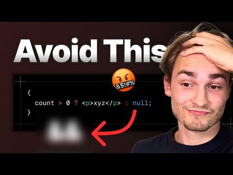 Stop Making This Conditional Rendering Mistake!