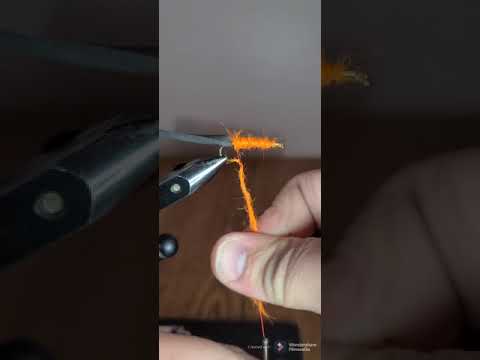 Brood X Cicada fly tying tutorial.