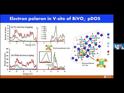 Formation of polarons in metal-oxide based solar absorber materials | Muhammad N. Huda | NCP21