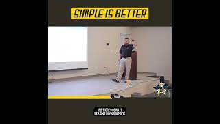 Simple Is Better