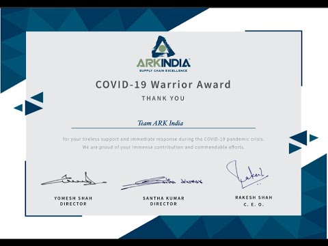 ARK India Team Braving COVID-19