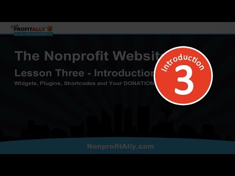 Make a WordPress Website - Lesson Three, Introduction: Widgets, Plugins and Shortcode