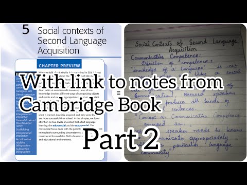 Microsocial Factors that Affect Language Learning