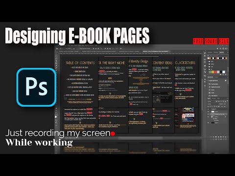 Designing a Digital Product Guide in Photoshop (Faceless YouTube Channel Guide part 1)