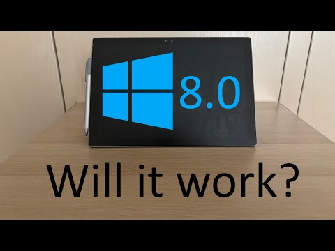 Attempting to install Windows 8.0 on the SP4