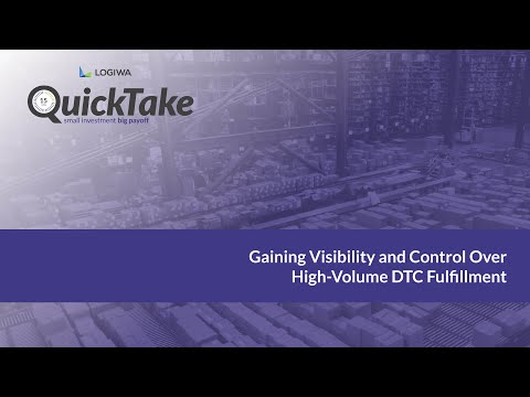 Gaining Visibility and Control Over High-Volume DTC Fulfillment