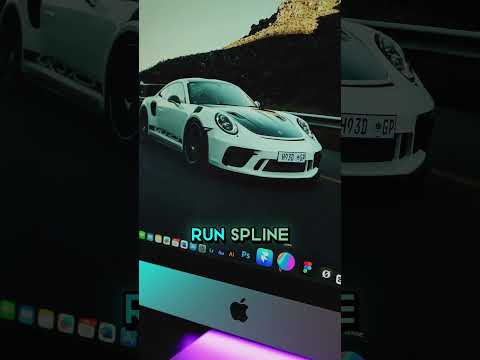 No code website with 3D animation