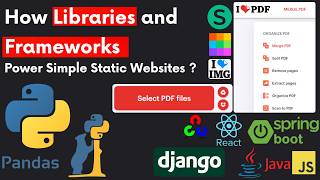 The Technology Behind Web Tools : How ilovepdf, Image Resizers, Video Downloader works | Coding