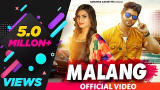 Malang | Vijay Varma, Arzoo Dhilon | Masoom Sharma, Ruchika Jangid | New Haryanvi Song Haryanavi2019