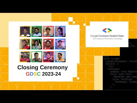 GDSC CLOSING CEREMONY | AY (2023-24)