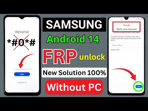 Samsung Android 14 FRP Bypass | Samsung FRP/Google Account Unlock Android 14 | New Trick 2024