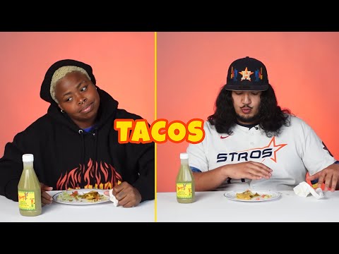 Strangers Try Each Other’s Tacos 🌮 | Street Food Taste Test