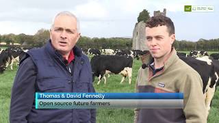 Thomas & David Fennelly, Teagasc/ Glanbia Open Source Future Farm Programme Participant
