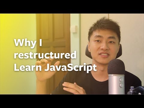 Why I restructured Learn JavaScript