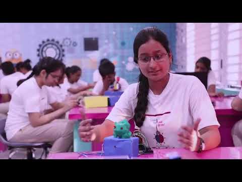 Atal Tinkering Labs students in Tinkerfest Delhi, India
