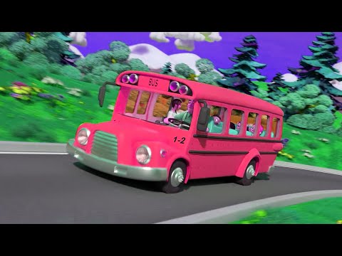 Wheels on the Bus go Round and Round Cocomelon   A Roda do Ónibus,عجلة الحافلة R2AVB42