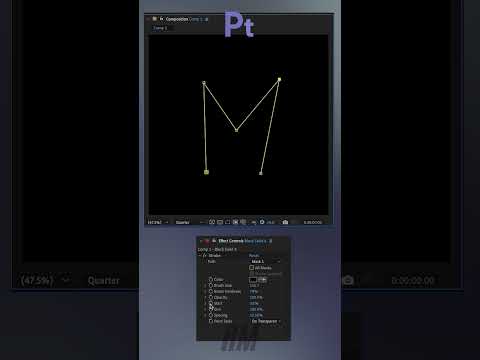 Letter Reveal Animation in After Effects Tutorial